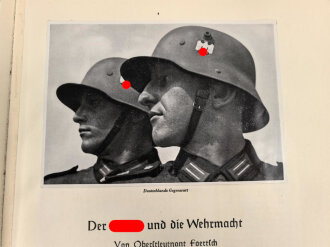 Sammelbilderalbum " Adolf Hitler" komplett, in defektem Schutzumschlag