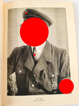 Sammelbilderalbum " Deutschland erwacht" komplett, Schutzumschlag defekt