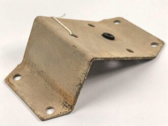 Halterung für Notek Scheinwerfer auf Kotflügel Wehrmacht, Originallack
