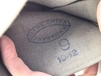 Paar Handschuhe für Kradmelder der Wehrmacht. Ungetragenes Paar in Grösse 9, datiert 1942