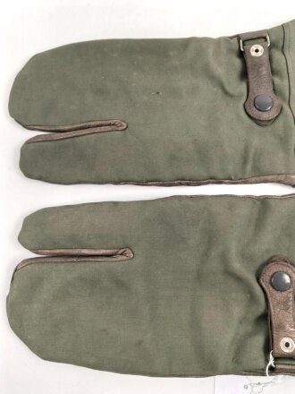 Paar Handschuhe für Kradmelder der Wehrmacht. Ungetragenes Paar in Grösse 8 3/4