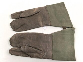 Paar Handschuhe für Kradmelder der Wehrmacht. Ungetragenes Paar in Grösse 8 3/4