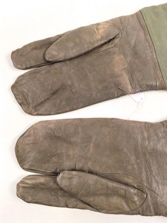 Paar Handschuhe für Kradmelder der Wehrmacht. Ungetragenes Paar in Grösse 8 3/4