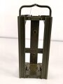Gurttrommelträger 34 Wehrmacht. Überlackiertes Stück, Hersteller "bpr 1943"