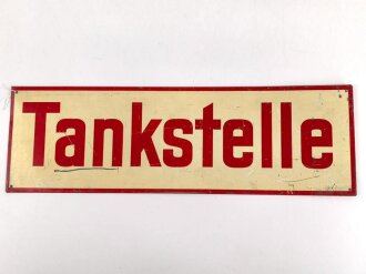 Blechschild "Tankstelle" Wehrmacht , Maße...