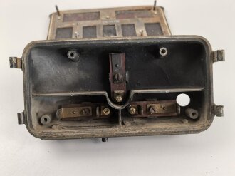 "Notek" Kraftfahrzeug Rücklicht zum Nachtmarschgerät. Originallack, Funktion nicht geprüft