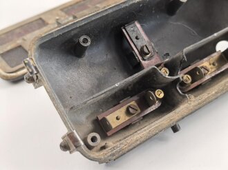 "Notek" Kraftfahrzeug Rücklicht zum Nachtmarschgerät. Originallack, Funktion nicht geprüft