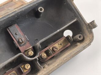 "Notek" Kraftfahrzeug Rücklicht zum Nachtmarschgerät. Originallack, Funktion nicht geprüft