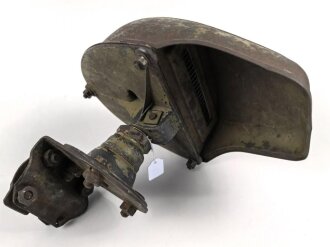 Notek Tarnscheinwerfer für Wehrmacht KFZ. Originallack, ungereinigtes Stück