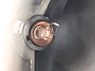 Notek Tarnscheinwerfer grosses Modell , für Instandsetzungseinheiten und Lagerbeleuchtung. Originallack, Funktion nicht geprüft