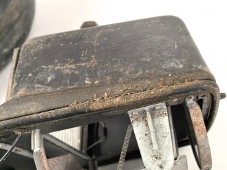 Notek Tarnscheinwerfer grosses Modell , für Instandsetzungseinheiten und Lagerbeleuchtung. Originallack, Funktion nicht geprüft
