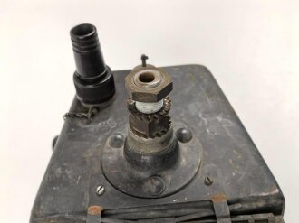 Notek Tarnscheinwerfer grosses Modell , für Instandsetzungseinheiten und Lagerbeleuchtung. Originallack, Funktion nicht geprüft