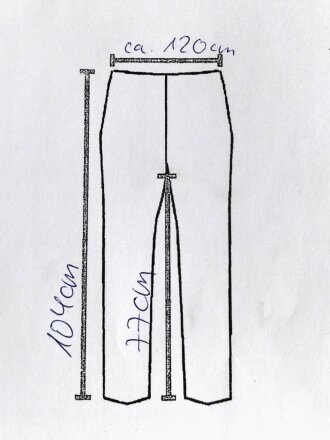 Schwerer Gasschutzanzug , Jacke und Hose aus weichem Gummi, jeweils Grösse 2. Hersteller Auer 1940. Jeweils ungereinigt
