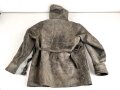 Schwerer Gasschutzanzug , Jacke und Hose aus weichem Gummi, jeweils Grösse 2. Hersteller Auer 1940. Jeweils ungereinigt