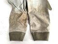 Schwerer Gasschutzanzug , Jacke und Hose jeweils in Teilen trocken. Ungereinigt
