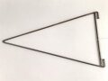 Metallrahmen für einen Fahrzeugstander. Höhe 19cm, Länge etwa 31cm