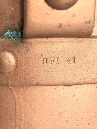Wasserkanne Wehrmacht aus Aluminium, Hersteller RFI 41,...