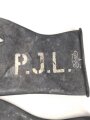 Paar Handschuhe zum schweren  Gasschutzanzug . Weiches Gummi " Dolomit 6 / 7"