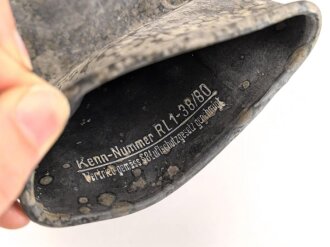 Einzelner Handschuh zum schweren  Gasschutzanzug . Weiches Gummi " Erista"
