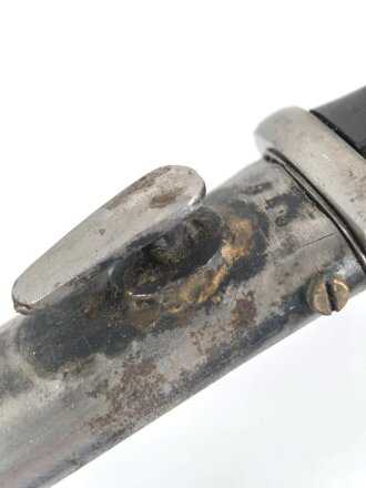 Seitengewehr Modell 84/98 für k98 der Wehrmacht. Nummerngleiches Stück von 41asw