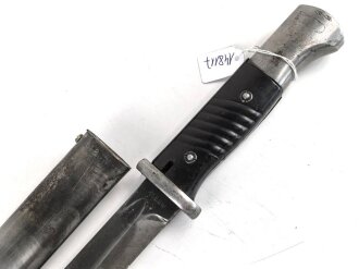 Seitengewehr Modell 84/98 für k98 der Wehrmacht. Nummerngleiches Stück von 41asw