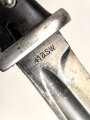 Seitengewehr Modell 84/98 für k98 der Wehrmacht. Nummerngleiches Stück von 41asw