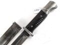 Seitengewehr Modell 84/98 für k98 der Wehrmacht. Nummerngleiches Stück von 41asw