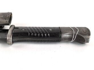 Seitengewehr Modell 84/98 für k98 der Wehrmacht. Nummerngleiches Stück von 42ddl