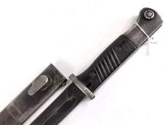 Seitengewehr Modell 84/98 für k98 der Wehrmacht. Nummerngleiches Stück von 42ddl