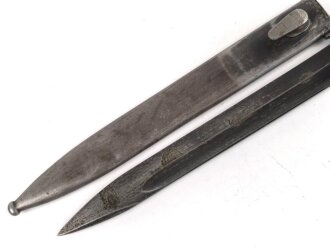 Seitengewehr Modell 84/98 für k98 der Wehrmacht. Nummerngleiches Stück von 42ddl