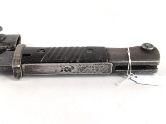 Seitengewehr Modell 84/98 für k98 der Wehrmacht. Nummerngleiches Stück von 42ddl