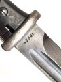 Seitengewehr Modell 84/98 für k98 der Wehrmacht. Nummerngleiches Stück von 42ddl