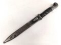 Seitengewehr Modell 84/98 für k98 der Wehrmacht. Nummerngleiches Stück von 42ddl