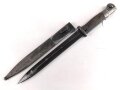 Seitengewehr Modell 84/98 für k98 der Wehrmacht. Nummerngleiches Stück von WKC 1937