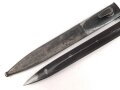 Seitengewehr Modell 84/98 für k98 der Wehrmacht. Nummerngleiches Stück von WKC 1937