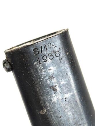 Seitengewehr Modell 84/98 für k98 der Wehrmacht. Nummerngleiches Stück von S174 , datiert 1936