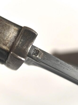 Seitengewehr Modell 84/98 für k98 der Wehrmacht. Nummerngleiches Stück von S174 , datiert 1936