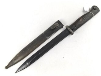 Seitengewehr Modell 84/98 für k98 der Wehrmacht. Nummerngleiches Stück von S174 , datiert 1936