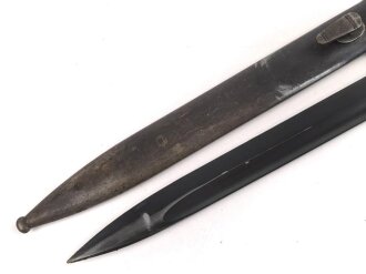 Seitengewehr Modell 84/98 für k98 der Wehrmacht. Nummerngleiches Stück von S174 , datiert 1936