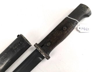 Seitengewehr Modell 84/98 für k98 der Wehrmacht. Nummerngleiches Stück von S174 , datiert 1936