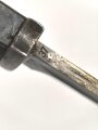 Seitengewehr Modell 84/98 für k98 der Wehrmacht. Gebraucht, ungereinigt