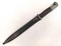 Seitengewehr Modell 84/98 für k98 der Wehrmacht. Gebraucht, ungereinigt