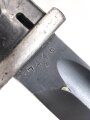 Seitengewehr Modell 84/98 für k98 der Wehrmacht. Gebraucht, ungereinigt