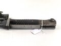 Seitengewehr Modell 84/98 für k98 der Wehrmacht. Gebraucht, ungereinigt