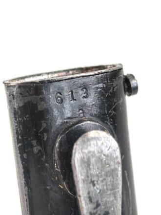 Seitengewehr Modell 84/98 für k98 der Wehrmacht. Gebraucht, ungereinigt