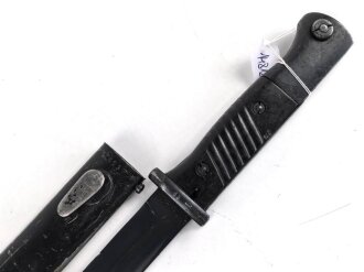 Seitengewehr Modell 84/98 für k98 der Wehrmacht. Gebraucht, ungereinigt