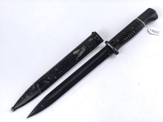 Seitengewehr Modell 84/98 für k98 der Wehrmacht. Gebraucht, ungereinigt