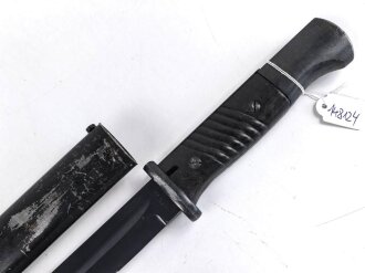 Seitengewehr Modell 84/98 für k98 der Wehrmacht. Gebraucht, ungereinigt