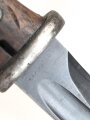 Seitengewehr Modell 84/98 für k98 der Wehrmacht. Gebraucht, ungereinigt