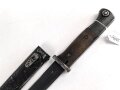 Seitengewehr Modell 84/98 für k98 der Wehrmacht. Gebraucht, ungereinigt